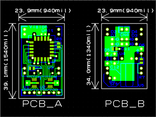 Parts side of Vision Unit(version 01/08/2002)